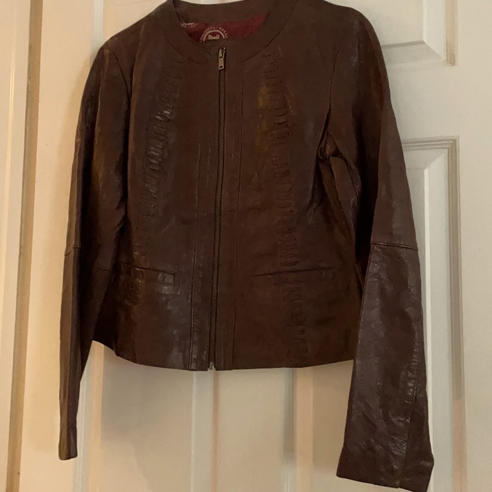 Durango Brown Leather Jacket